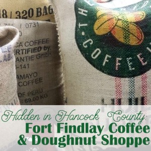 Hidden Gems can be found throughout Findlay and Hancock County. Don't miss Fort Findlay Coffee & Doughnut Shoppe for a wide variety of baked goods and in-house roasted coffees! No matter what your tastes are Fort Findlay has a brew for you. • VisitFindlay.com