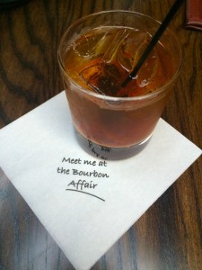 The Bourbon Affair Cocktail