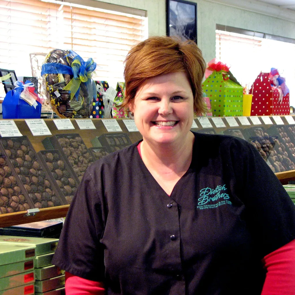 At the heart of Hancock County are the people who make up the community and this month we are shining the spotlight on Erika Dietsch-Brokamp, the third generation co-owner of Dietsch Brothers Fine Chocolates and Ice Cream! • VisitFindlay.com