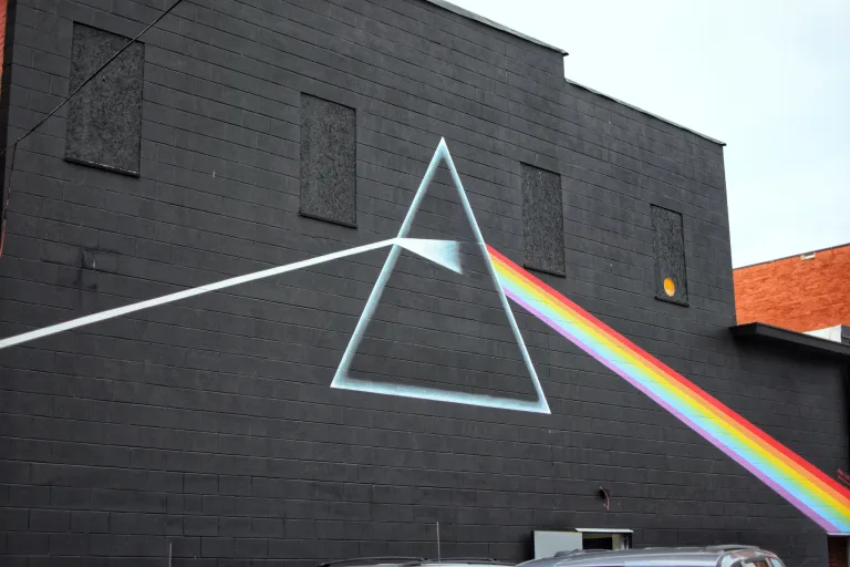 Dark Side of the Moon Mural