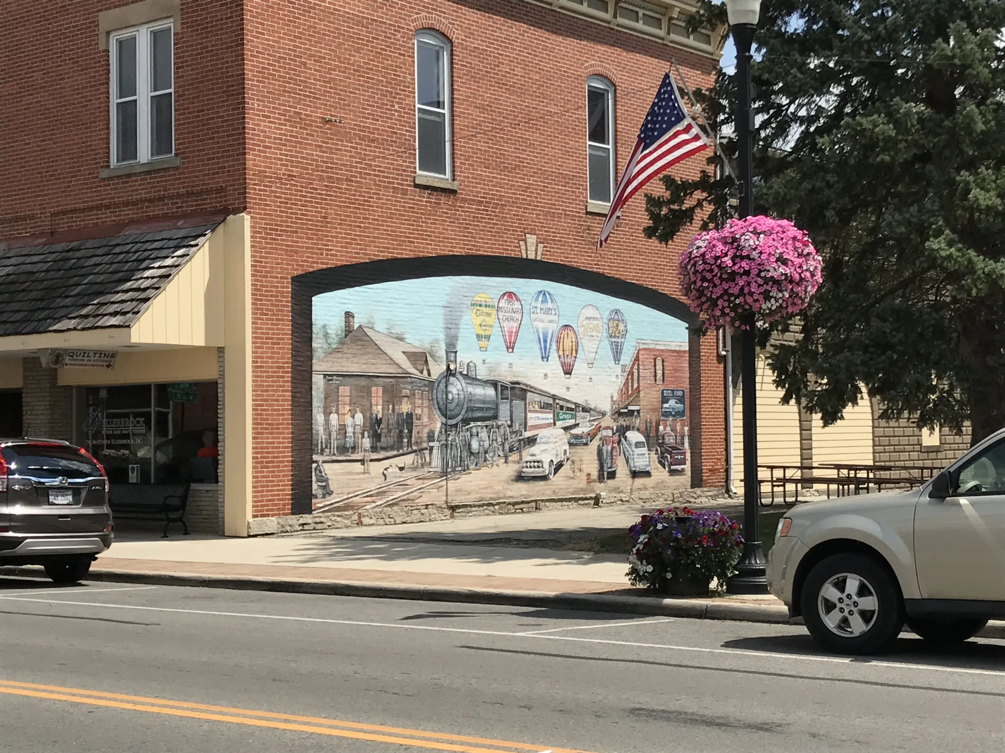 A View of Yesterday mural