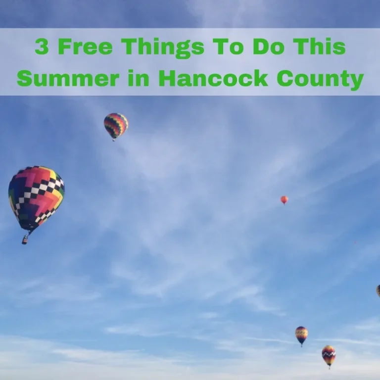 Free Things to Do This Summer in Hancock County