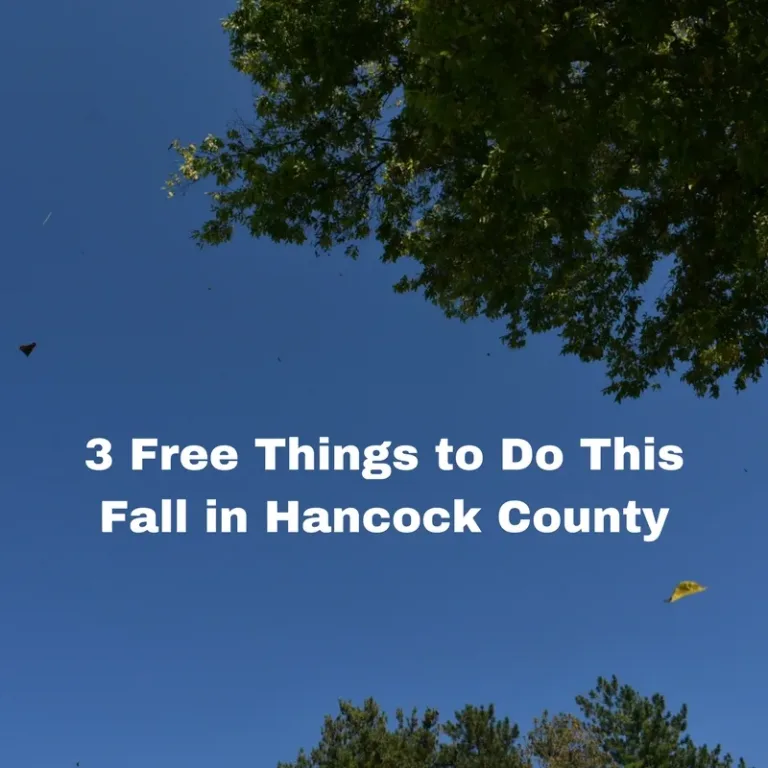 3 Free Things to Do This Fall in Hancock County