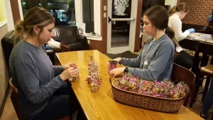 Where else can you indulge in delicious coffee and treats, and give back?  We Serve. Coffee!  Learn more from our Visit Findlay Blogger, Olivia! • VisitFindlay.com