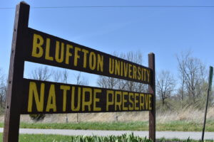 Bluffton University Nature Preserve Bridge