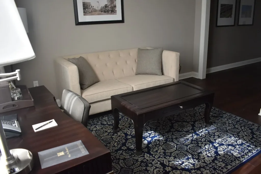 Hancock Hotel Sitting Room