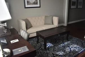 Hancock Hotel Sitting Room