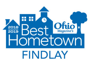 Residents of Findlay already knew it, but now it has been made official - Findlay has been named as an Ohio Magazine's Best Hometown 2018-2019!  