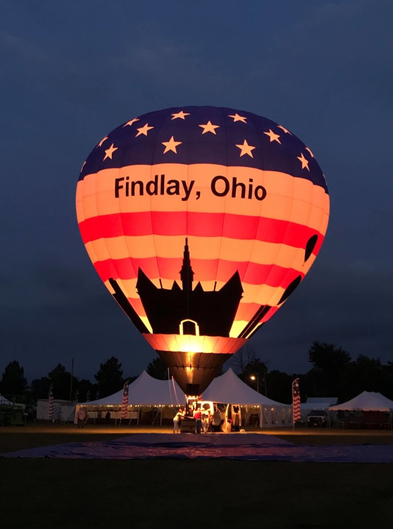 Announcing the Arrival of the new Visit Findlay Balloon! Visit Findlay