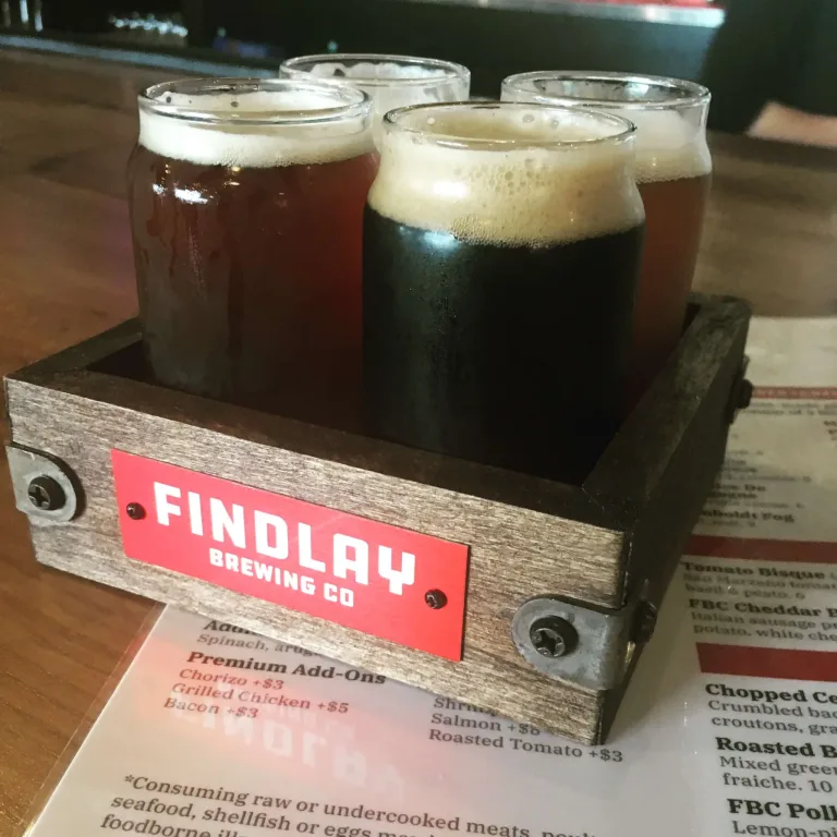 Raise a Pint at Findlay Brewing Company