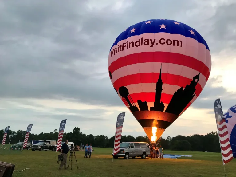 Announcing the Arrival of the new Visit Findlay Balloon!