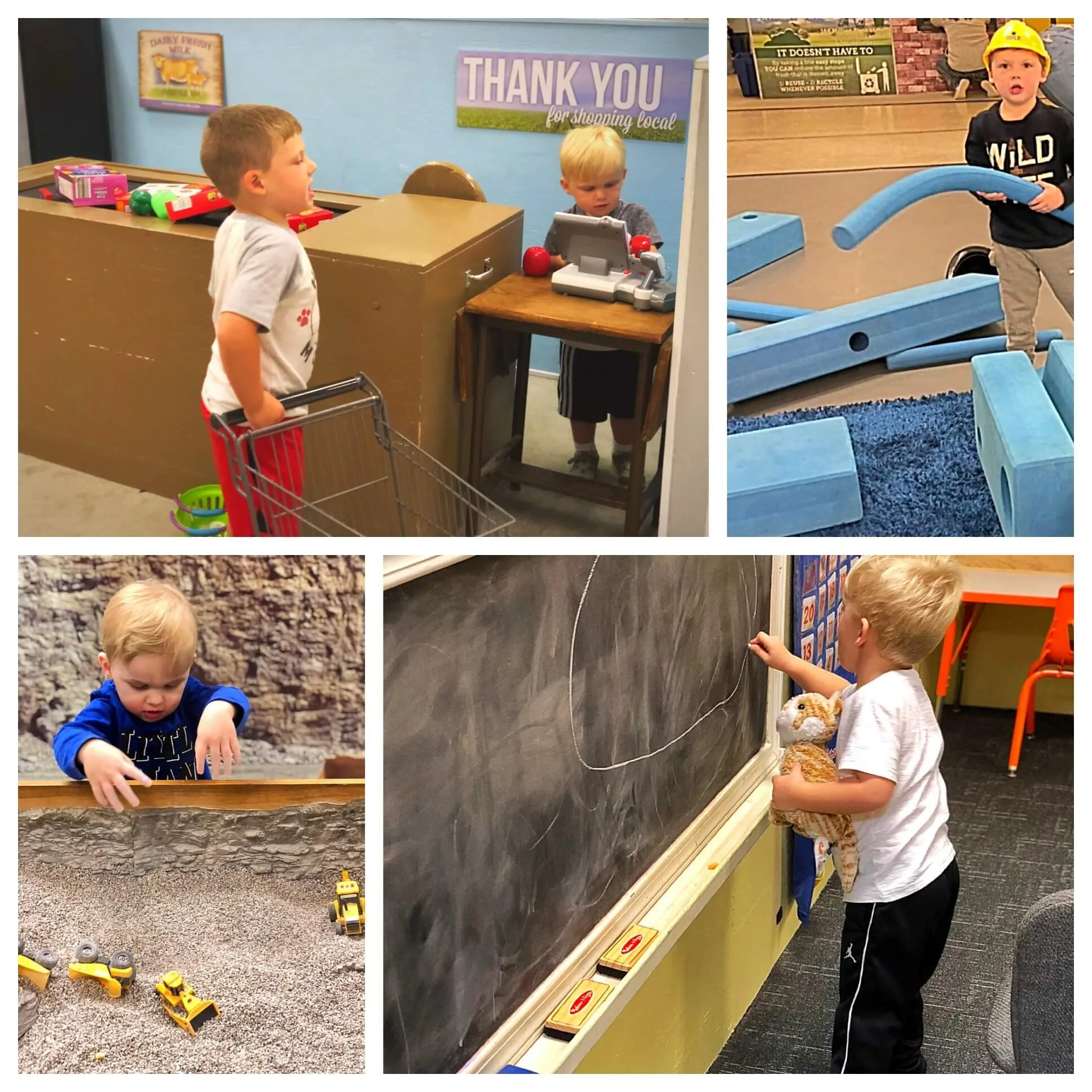 Cold weather can cause kids (and parents!) go stir-crazy. Visit Findlay Blogger Ashley shares her kid's cold weather haven-the Children's Museum of Findlay! • VisitFindlay.com