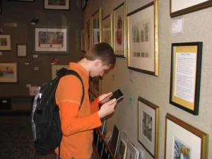 Learn more about Findlay native, author, and illustrator Trenton McBeath, known by his pen name T.L. McBeth and picture book, Robot in Love!