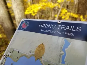 Visit Findlay Guest Blogger Zach shares his (and his dog, Franklin's) favorite Hancock County parks on his must-visit list this Fall! • VisitFindlay.com