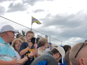 Visit Findlay Blogger Ashley shares why her family makes attending Findlay High School football games a priority - no matter the weather! • VisitFindlay.com