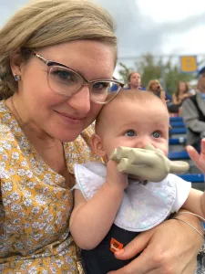 Visit Findlay Blogger Ashley shares why her family makes attending Findlay High School football games a priority - no matter the weather! • VisitFindlay.com