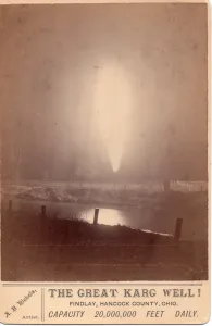 Visit Findlay Blogger and History Buff shares more information about the 1887 Gas Boom, and where the saying "Women Split No Wood in Findlay" comes from • VisitFindlay.com