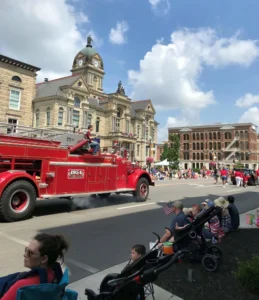 There's no better place to celebrate Fourth of July than in Flag City USA! Take part in fireworks, parade, and an ice cream social! • VisitFindlay.com