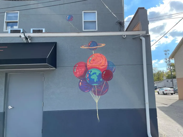 Out of This World mural