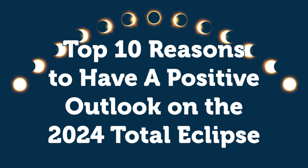 Findlay will see an influx of visitors due to the April 8 solar eclipse - stay positive with these reasons from Hancock Hotel GM Dirk Bengel. • VisitFindlay.com